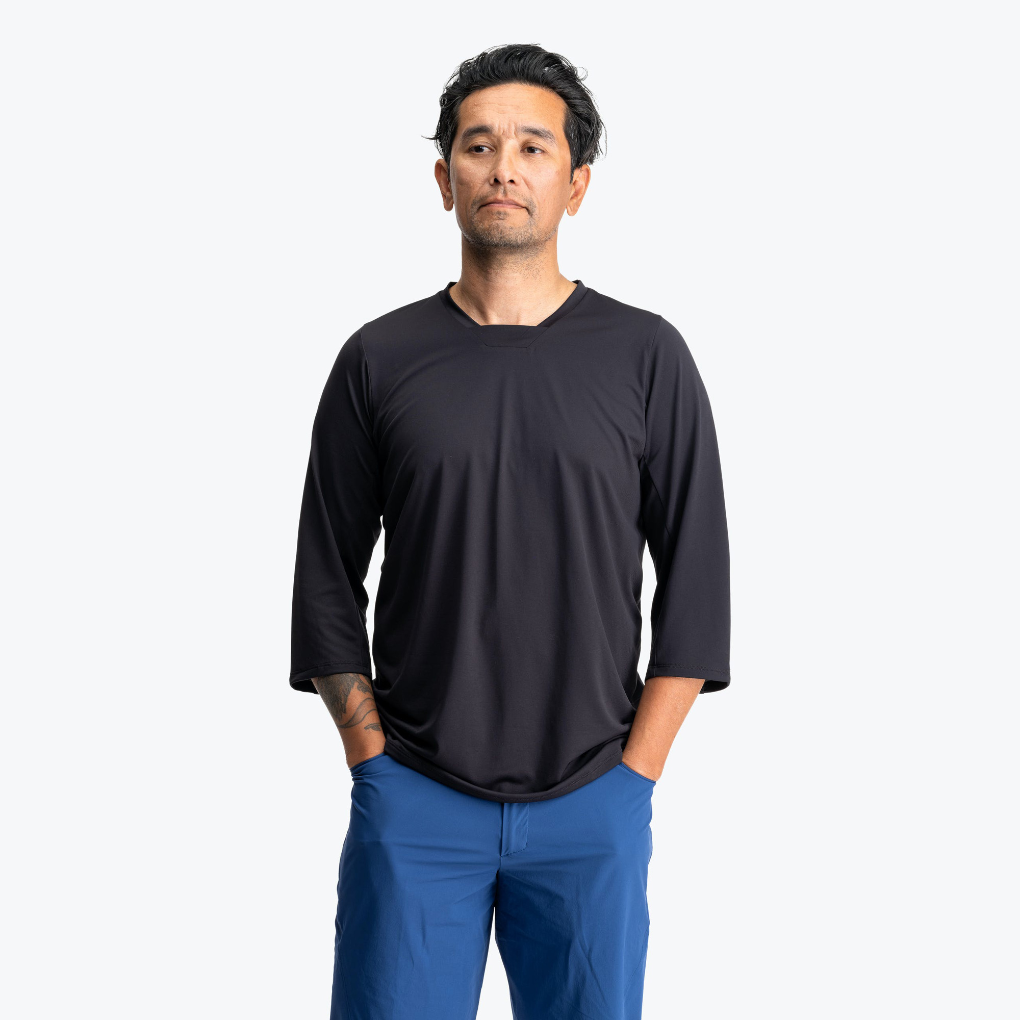 Maillot à manches 3/4 7Mesh Optic Homme 2022