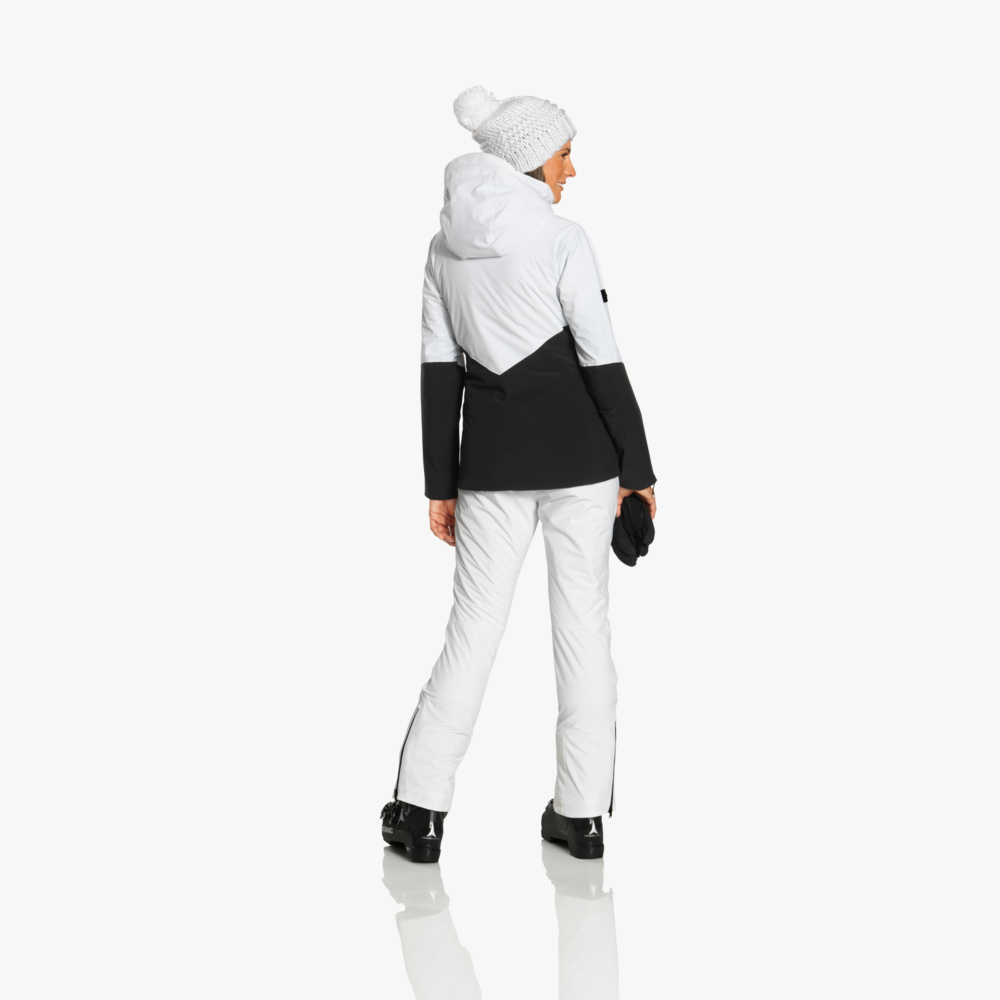 Veste Atomic Snowcloud 2L Femme Blanc Noir