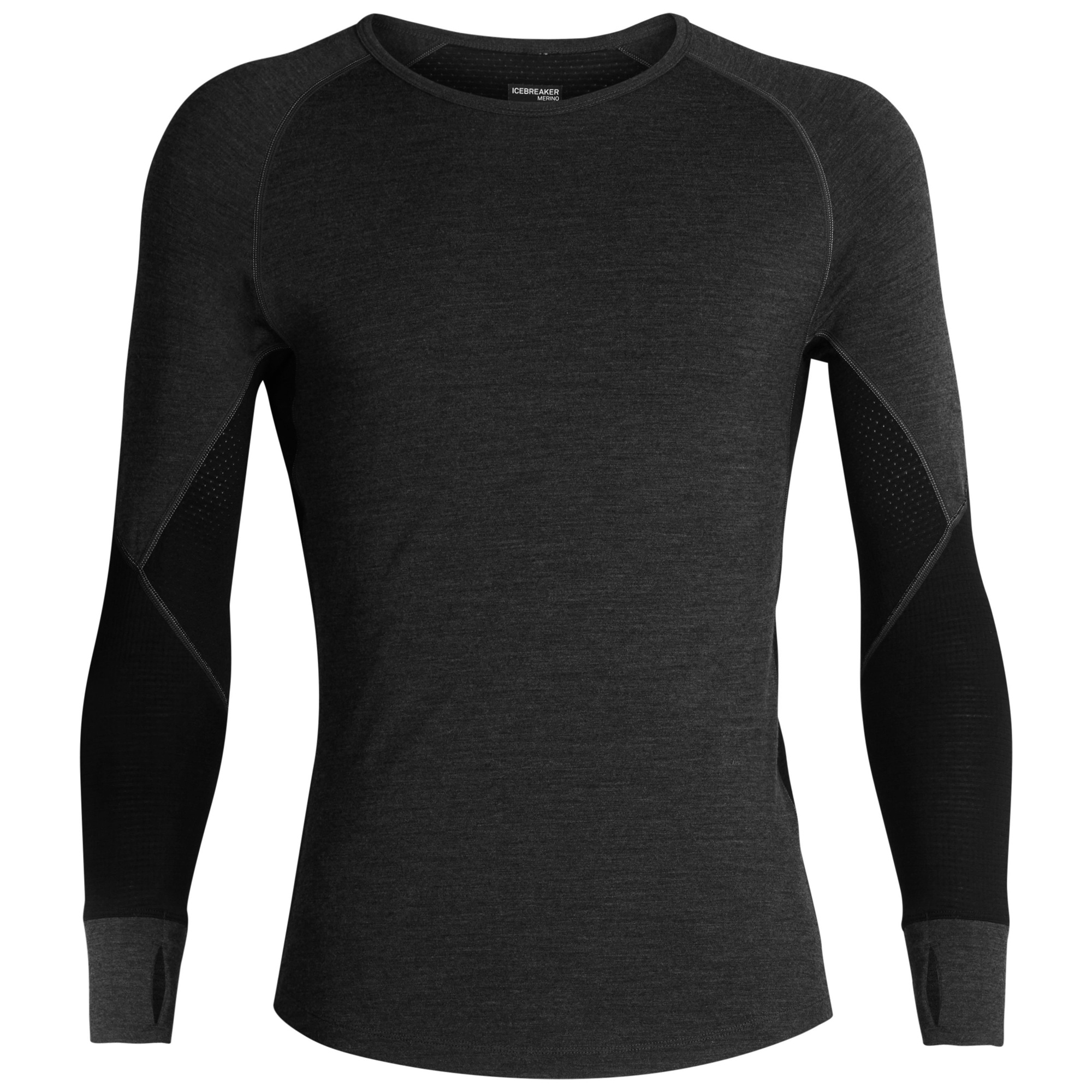 Chandail manche longue Icebreaker 260 Zone Gris pour homme