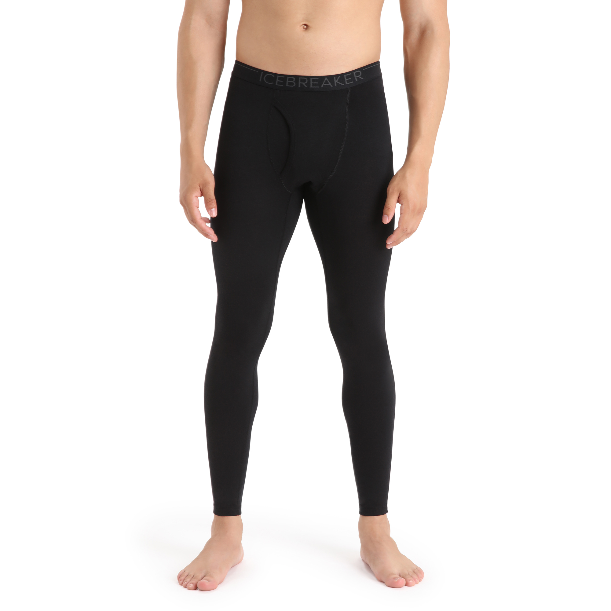 Legging isotherme à braguette Icebreaker 200 Oasis Homme
