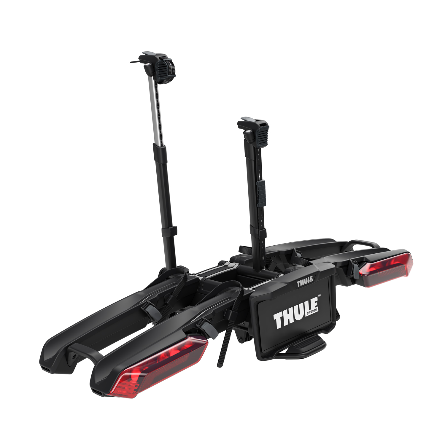 Porte-vélos sur attelage Thule Epos 2 avec lumières