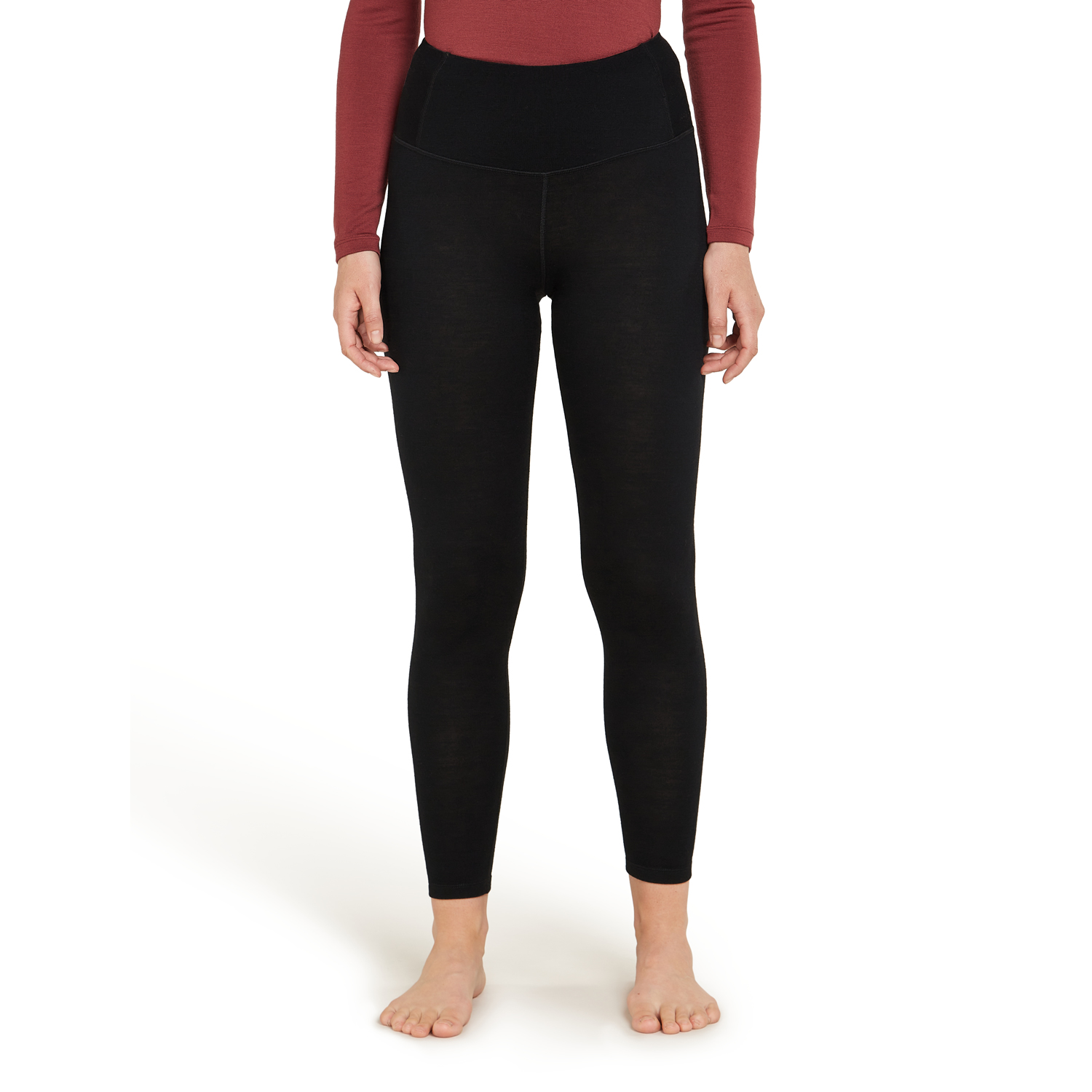 Legging isotherme à taille haute Icebreaker 260 Tech Femme