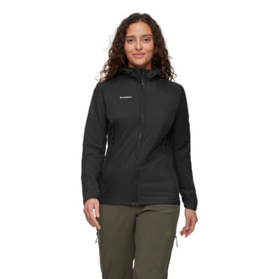 Manteau Mammut Rime Light IN Hybrid Hooded Femme