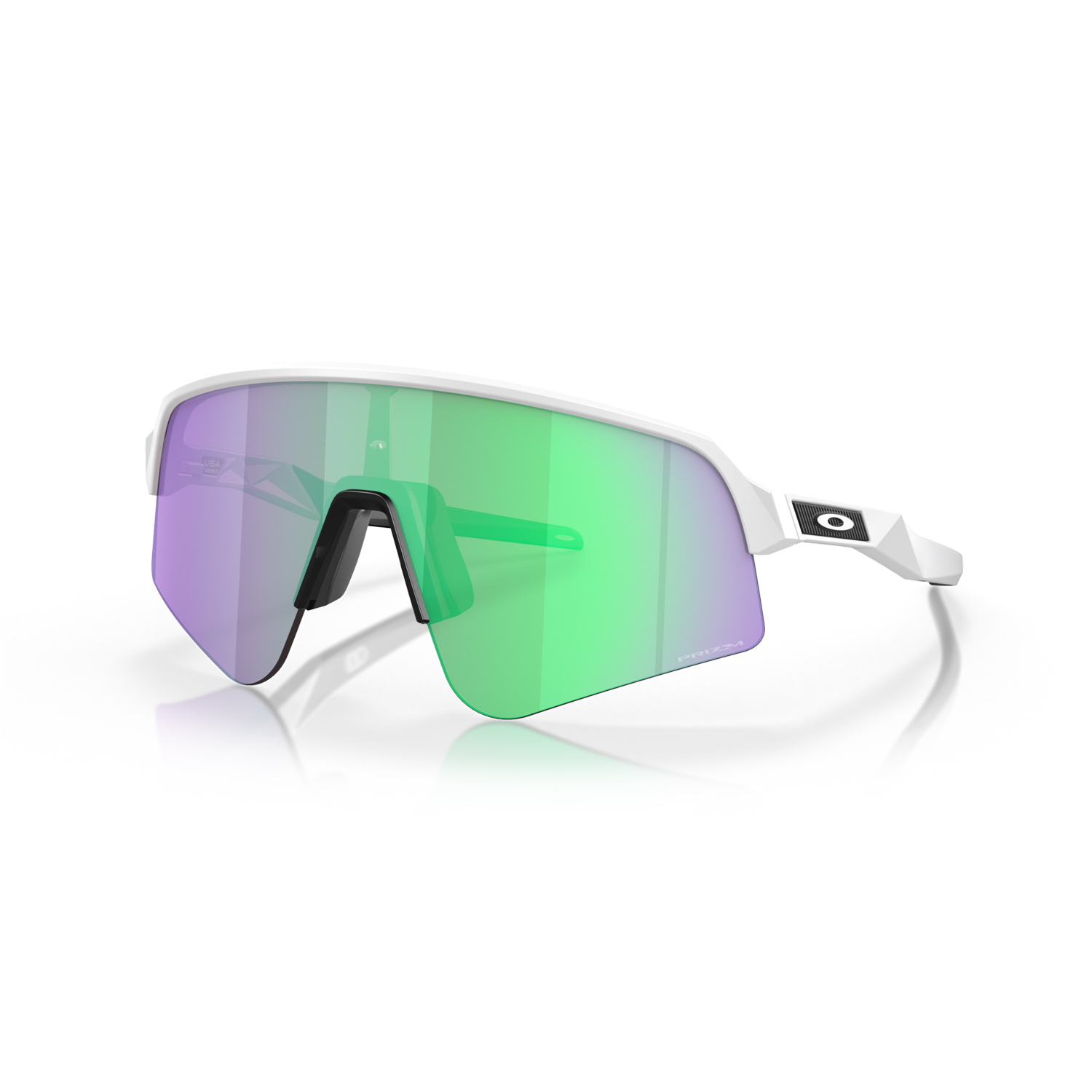Verres Prizm Road Jade, Monture Matte White