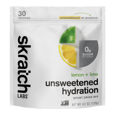 Mélange de boisson d'hydratation Skratch Labs Unsweetened Hydration Sport Drink Mix 120g