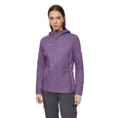 Manteau Mammut Rime Light IN Hybrid Hooded Femme