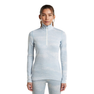 Chandail à demi-glissière Icebreaker 260 Oasis Vertex Chillwave Femme