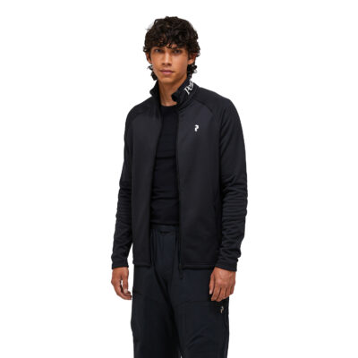 Couche intermédiaire Peak Performance Rider Essentials Midlayer Zip Homme